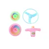 Wholesale of flying saucer gyroscope toys, flying disc sets, nostalgic toys, outdoor flying celestial bamboo dragonfly small toys Item Picture